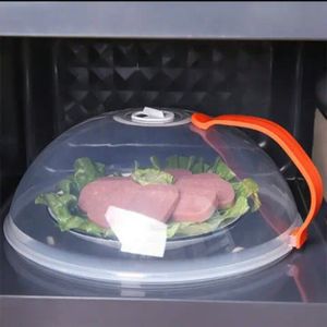 1pc Microwave Oven Hover Anti-splatter Cover Splatter Guard Heat  Preservation Lid