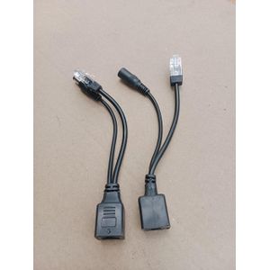 Passive Power over Ethernet (PoE) Injector and Splitter Kit