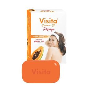 Visita Visita-Essence B Papaya Complexion Soap Lightening "White Up" 150g.