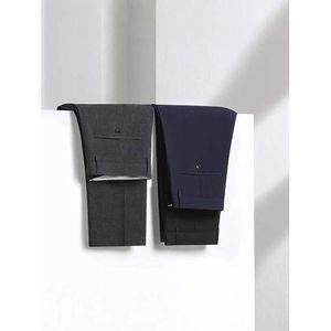 2 in 1 Men's Corporate Quality Smart Office Suit Trousers
