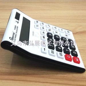 Gwennap 12-Digit Office Calculator TS-8825B, Large-Screen Dual-Power Desktop Accounting for Business, Shop & Home