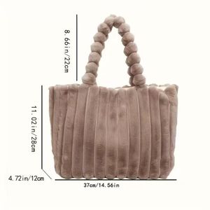 Classy Ladies Shoulder fur Handbag