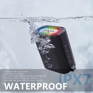 Koleer S31 Speakers Bluetooth Wireless IPX7 Waterproof Portable Bluetooth Speaker with Lights 10W Clear Stereo 30H Playtime
