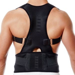 Adjustable Straight Back Shoulder Posture Corrector Lumbar Brace