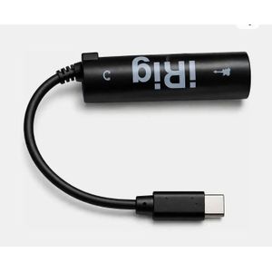 iRig Type-C Guitar Interface For Mobile/USB-C Adapter For Android & iPad Portable Amp Interface For Recording, Practice & Live Jam 
