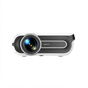 Havit  PJ209A PRO Smart Projector, 450 ANSI Lumens, Native 1080P & 4K Support,  Android TV 9.0,  Auto Focus & Keystone,  Up to 220" Screen,  Bright Home Cinema for Day & Night