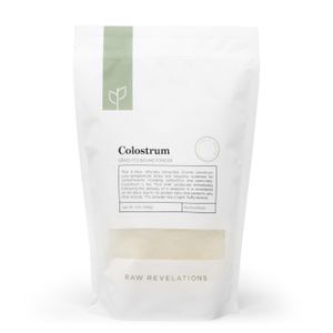 Raw Revelations Bovine colostrum Colostrum 12oz 340grams