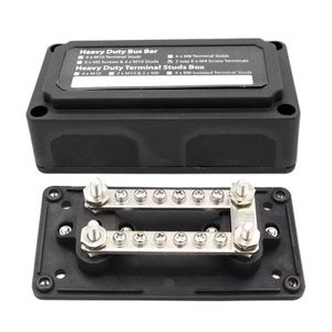 Generic 300A 48V DC Busbar Box 4/12 Terminal M10/M6 Studs Bus Bar Heavy ...