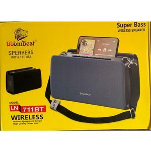 BoomBest LN-711 portable home theater heavy powerful bass wireless Bluetooth speaker 