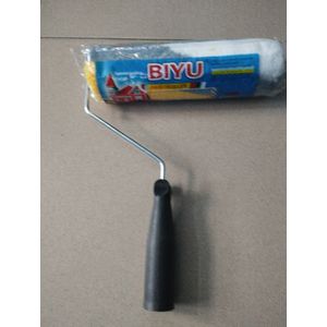 Blue Rubber 7 Design / Texture Paint Roller, Rod Length: 7 Inch