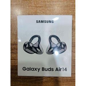 Samsung Galaxy Buds Air 14 - True wireless earbuds with 24-bit Hi-Fi sound, Active Noise Cancellation, 360 Audio Headset , seamless Galaxy Headphone, ecosystem connectivity ( Black )