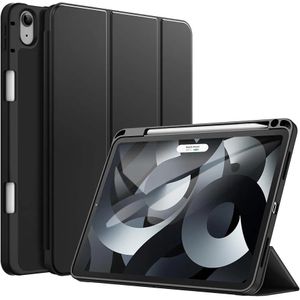 Leather Smart Case for iPad Air 11 -inch M3/ M2 (2025/2024) release with pen holder 