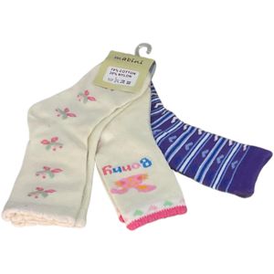 Disney 3 Pairs BonnyFlower Cotton Baby Socks