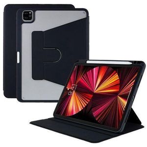 Leather with Clear Transparent Back for iPad Pro 11 2024 (M4)