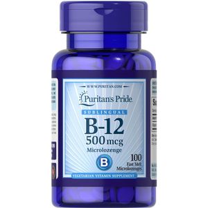 Puritan'S Pride Vitamin B-12 500 mcg  x100 Microlozenges