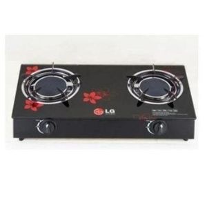 LG, Infrared Glass Tabletop Gas Stove Two Burner