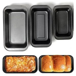 3pcs... Non-Stick Carbon Steel Banana Bread Loaf Baking Pan