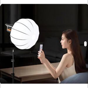 Professional Complet Kit LED Video Light with Lantern Softbox, Remote Control Wireless Studio Light For Youtubers, Content Creators, Photographers, Studio Light With 7 Feet Adjustable Tripod Stand, Bluetooth Remote & Clamp Bracket for Photography