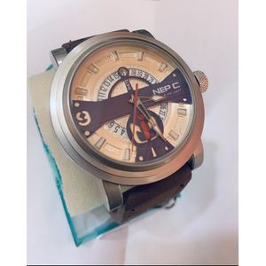 CLASSIC PURE LEATHER MEN WRISTWATCH