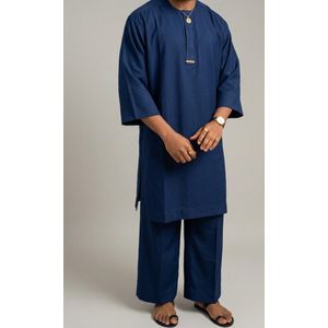 Navy blue senator attire 