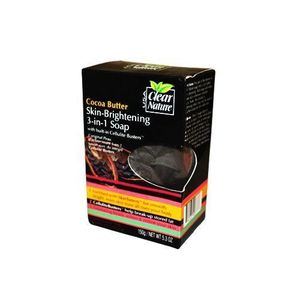 Clear Nature Cocoa Butter Skin Brightening 3 In 1 Soap