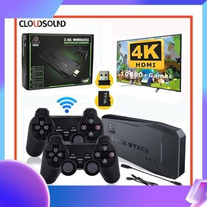 Retro Game Stick 64G, 25,000+ Nostalgic Stick Games Built-in Retro Game  Console, 12 Emulators, 4K HD Output, Plug and Play Game Stick Lite for TV