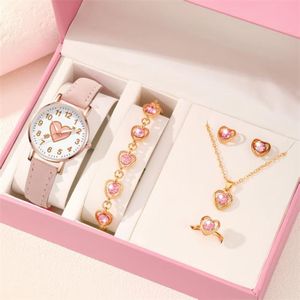 2026 new model High-end Watch + Bracelet Dating Party Atmospheric watch 5PCS