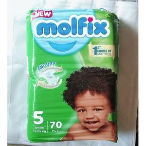 Molfix Pants Size 5 Jumbo Pack (70 Pcs)