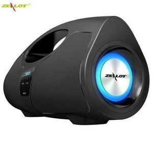 Zealot P1 Bluetooth Subwoofer Speaker,FM,8000mAh Big Battery