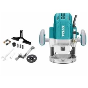 TOTAL 1600w Electric Wood Router – Handheld Trimming & Engraving Machine