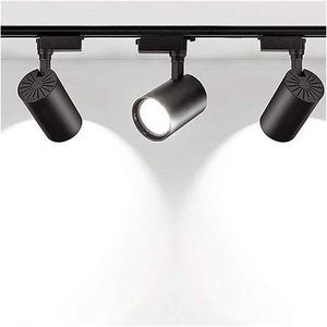 3-in-1 LED Track Light (20W / 30W / 40W) – Adjustable Tracklight Focus, Energy Saving & Super Bright Bending Light for Shops, Studio, and all spaces