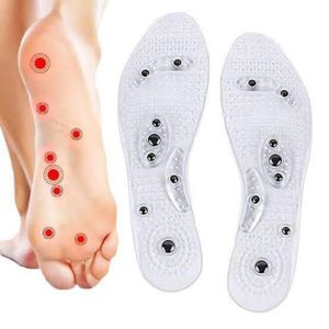Magnetic Foot Massage Shoe Inserts - Washable Silicone Cushion Pads