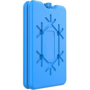 200ML Reusable Ice Packs for Lunch Box & Cooler, Slim Freezer Packs to Keep Food Fresh & Cold for Hours, Perfect for Travel, Picnic, Car, Office (2, Blue)