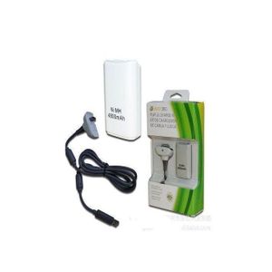 Play And Charge Kit For Xbox 360 Wireless Controller-BATTERY & CHARGER