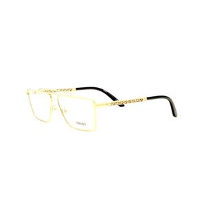 Versace New Aviator Reading Glasses Mod 1295 1002 57-13 145 Gold Frames 