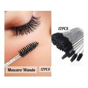 Dissoable Cristal eye mascara 12pic black color