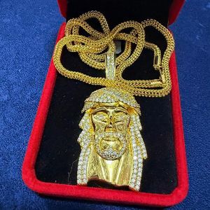 GOLD PLAITED -MENS JEWELRY -NECKLACE SET