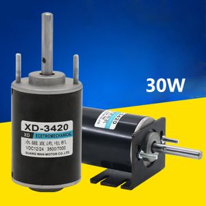 DC Motor,Mini DC 12V 60W 7000RPM High Speed DC Brushed Motor,High Torque  Electric Micro Geared Motor for Smart Cars DIY Toys,775 DC Motor