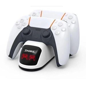 Dobe New Dock PS5 Controller Charger DualSense Charging Dock Station PS5 Pad Dual USB Handle Fast 5V