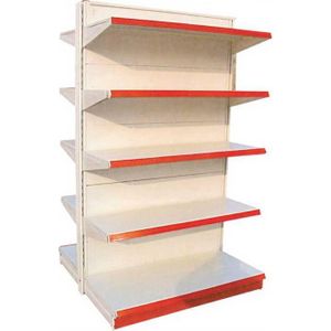 Genetic Supermarket Gondola Shelves--Single Sided Shelve 7FT Height, 3FT Width