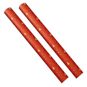 WRAPAHOLIC Christmas Wrapping Paper Roll - Red and White Xmas & 2