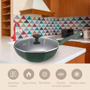 Non-Stick Frying Pan With Glass Lid