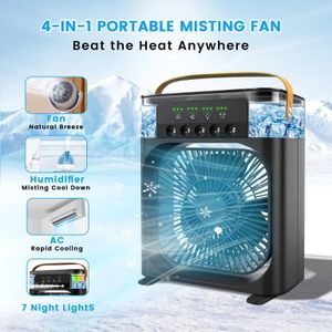 Rechargeable AC Fan with Humidifier 