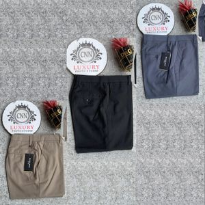 3in1 Cute Suit Trouser For Men - Black, Ash, Brown
