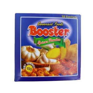Covenant Foods Booster Spices Powder Immune Booster Ginger Garlic Dates- 10g x 10 sachets