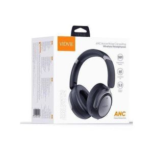 Vidvie BBH2112 Hybrid Strong Bass BT 5.3 Active ANC Headphones Over Ear With Noise Cancelling
