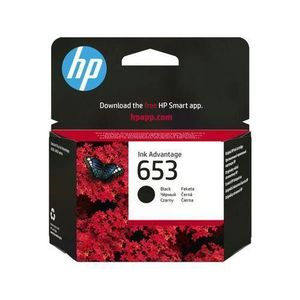 Hp 653 Black Original Ink Advantage Cartridge (3YM75AE)