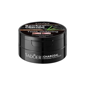 SADOER Bamboo Charcoal Activated Carbon Teeth Cleaning Tooth Powder 