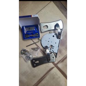 Heavy-Duty Steel Security Door Caterpillar Lock Set