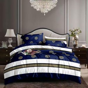 LUXURY COTTON FLORAL BEDSHEET SET with 4 pillowcases (Bedding  Set)